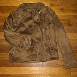 Zara girls suede-like jacket